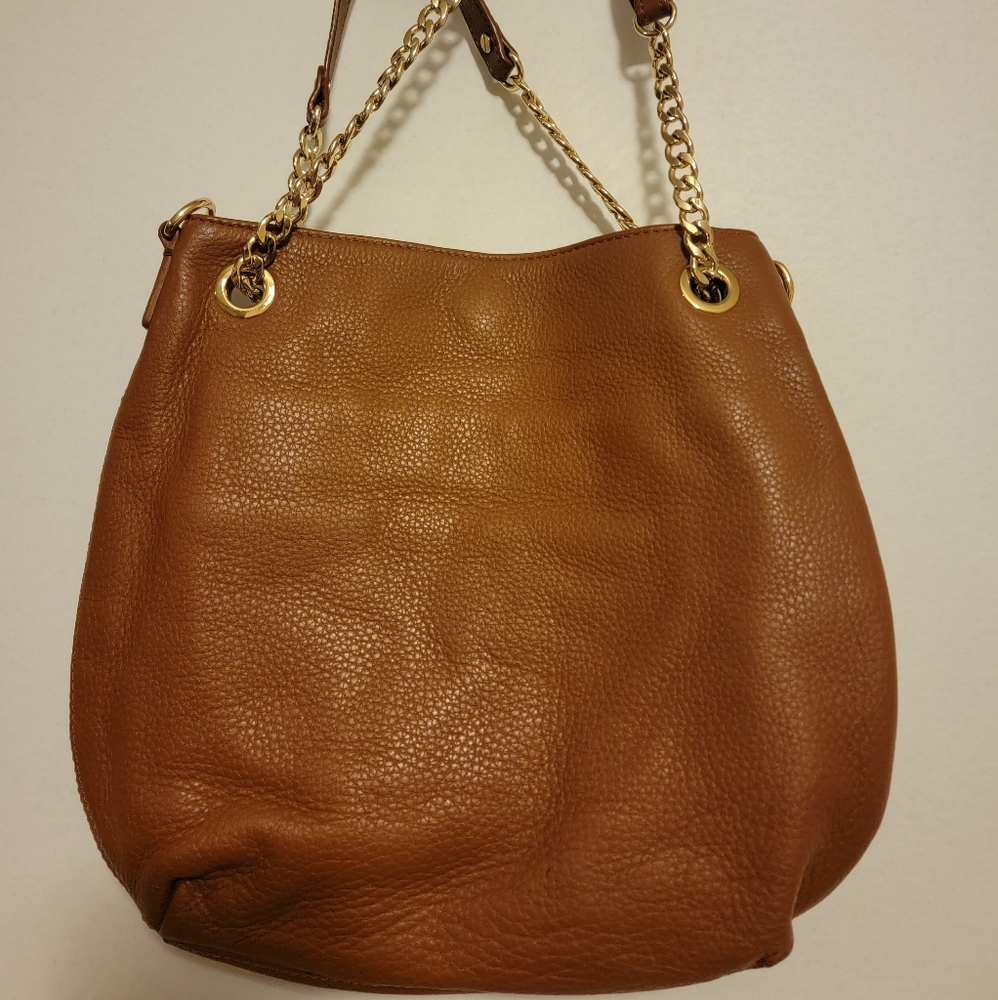 Michael Kors Leather Hobo Bag